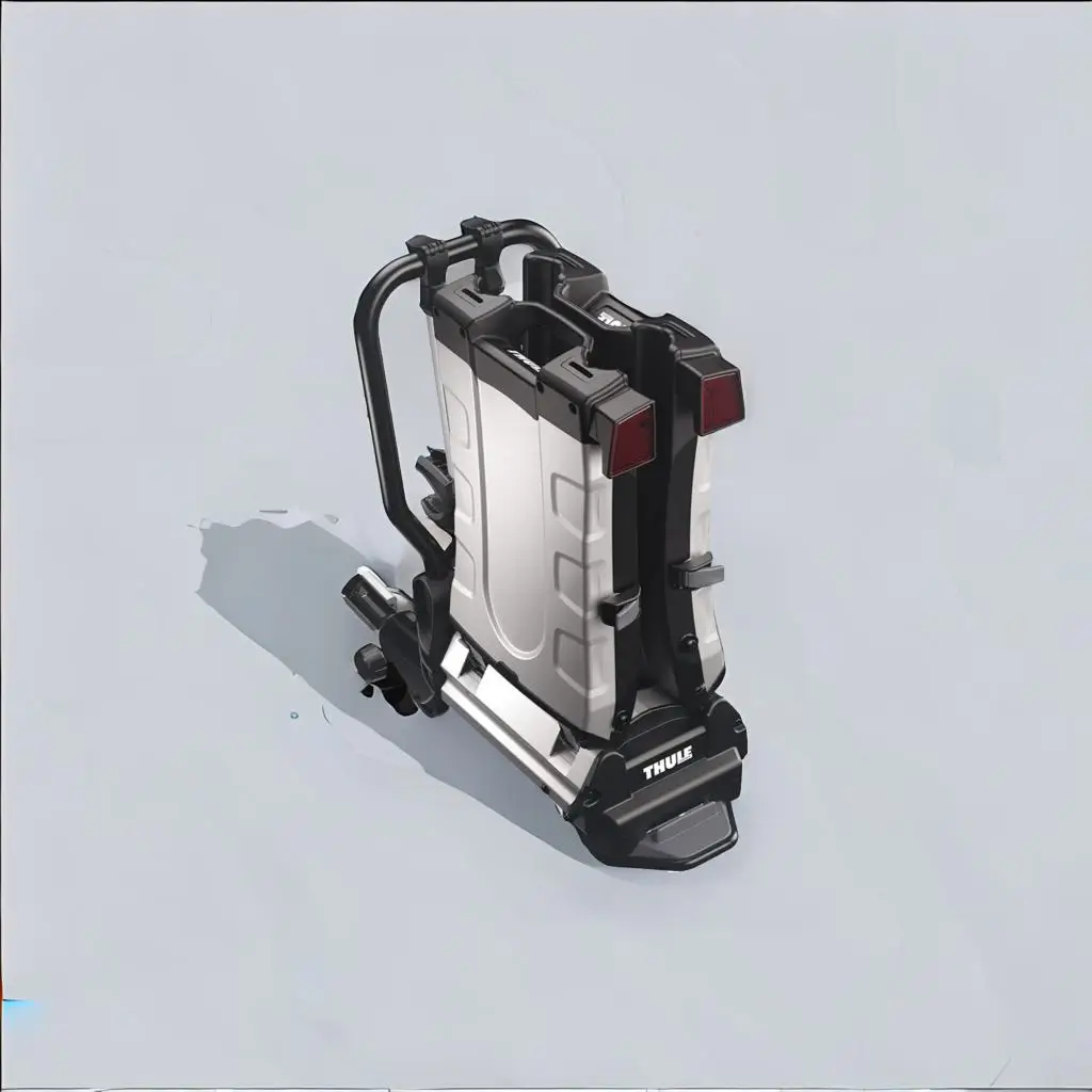 Best bike rack for electric bikes with built-in loading ramp and transport wheels