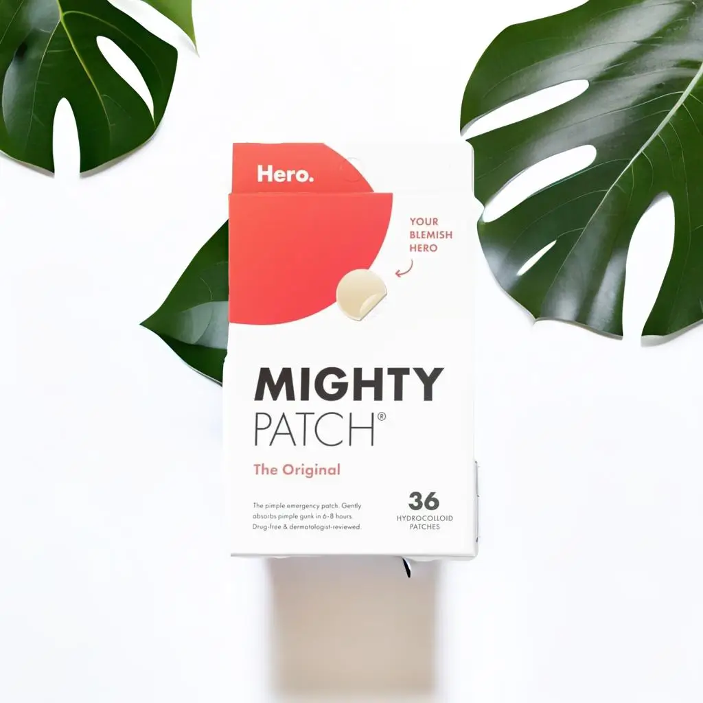 Neutrogena pimple patch applied on whitehead overnight for clear skin results