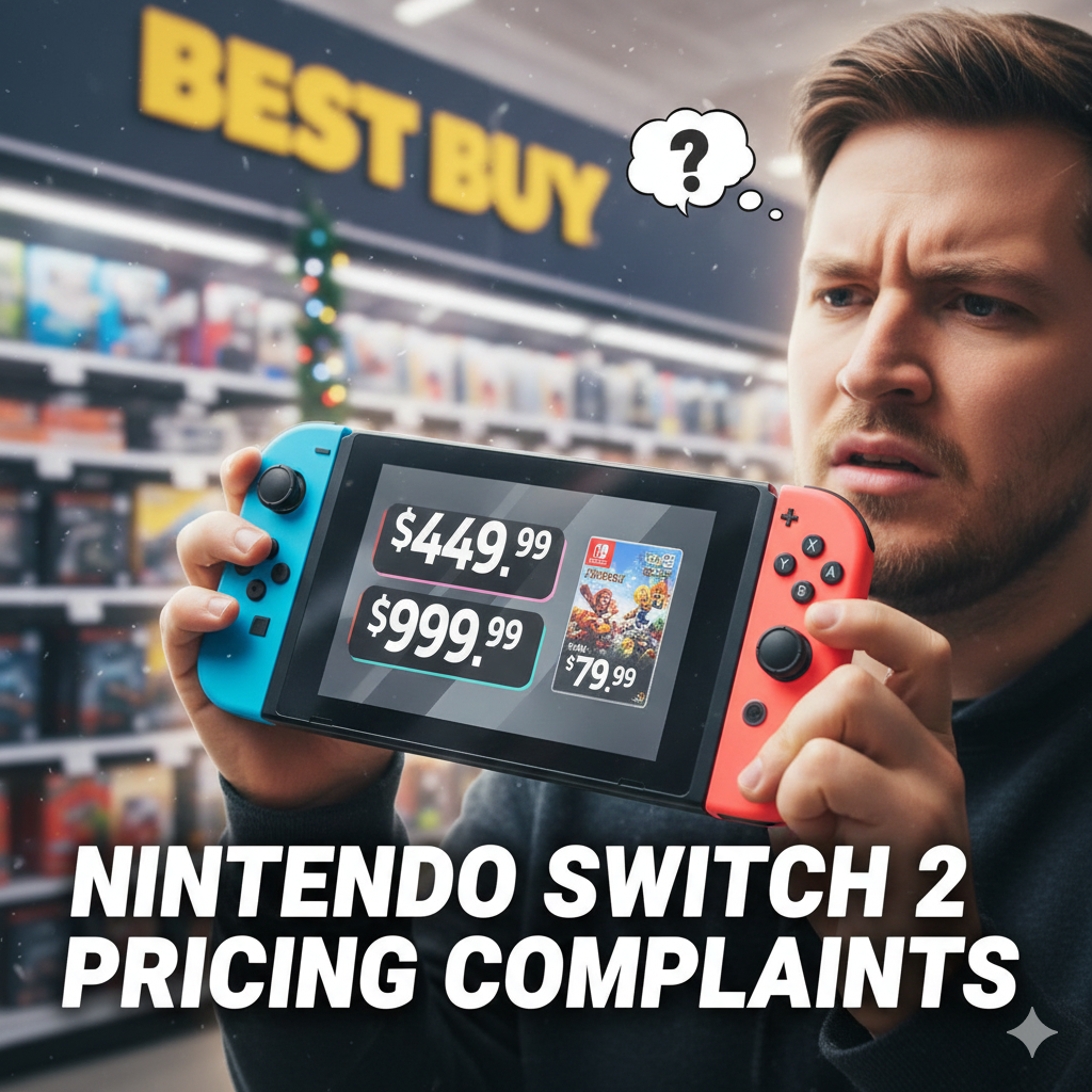 Nintendo Switch 2 pricing complaints