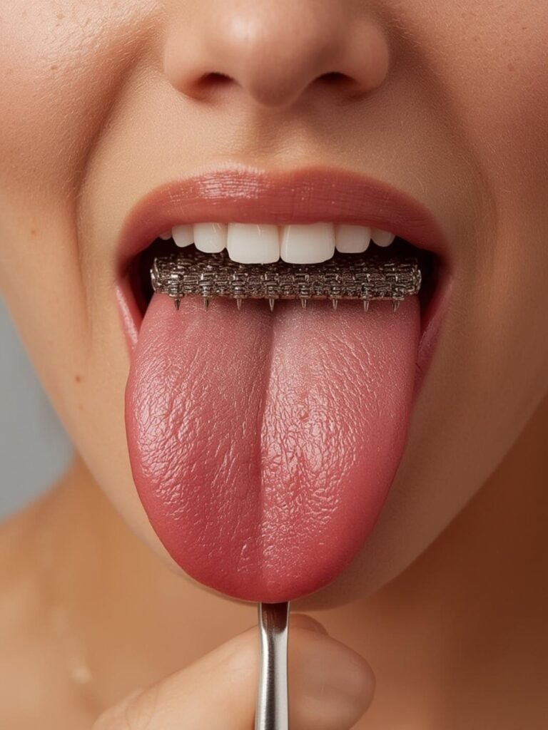 stainless steel tongue cleaners