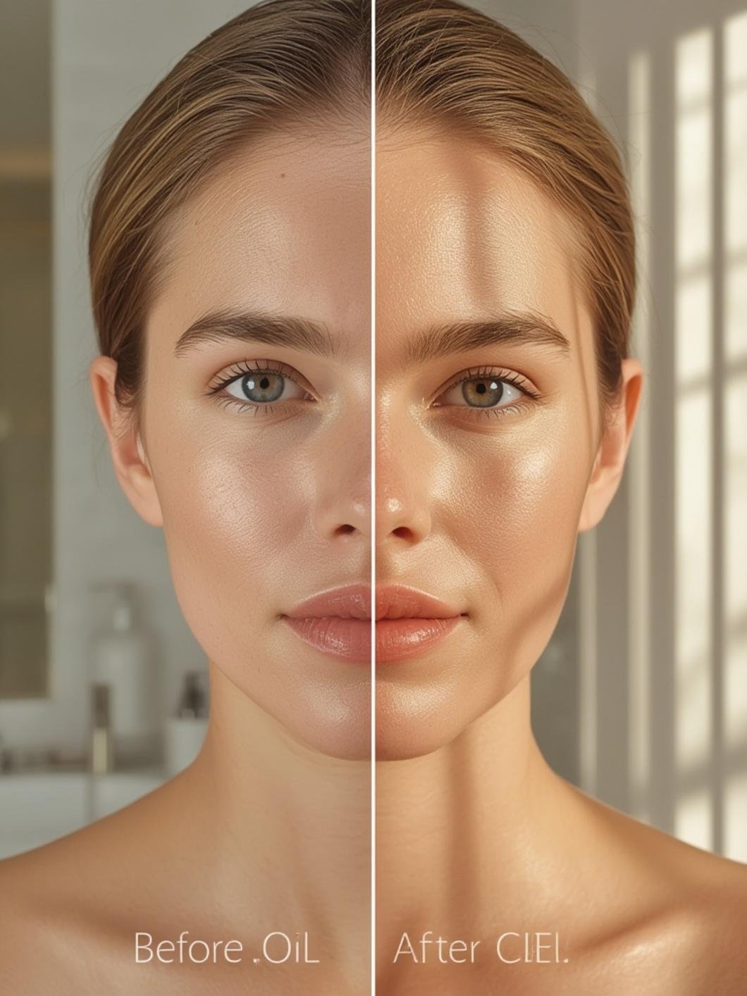 Close-up of using a cuticle oil pen